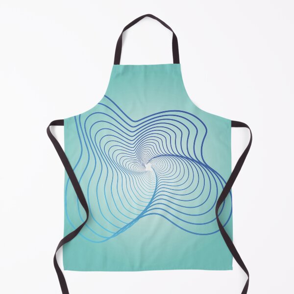 Item preview, blue ıllusional abstraction designed and sold by venus-ian.