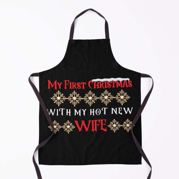 Item preview, My First Christmas with My New Hot Wife designed and sold by Beluved.