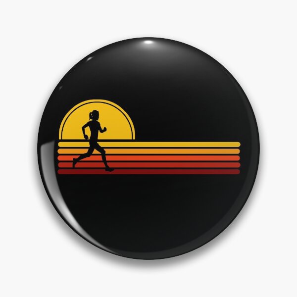 Item preview, Woman Runner - Yellow Sunset designed and sold by HeatherPore.