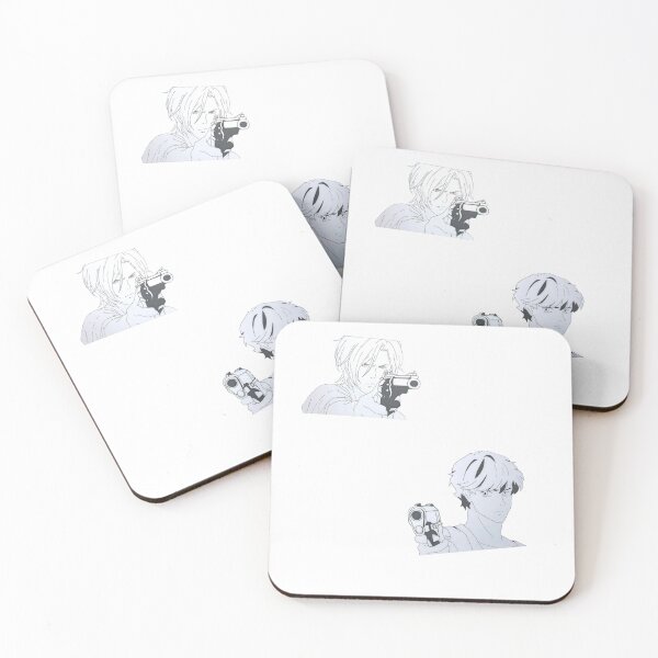 Item preview, ash eiji duo matching stickers designed and sold by kiwimornings.