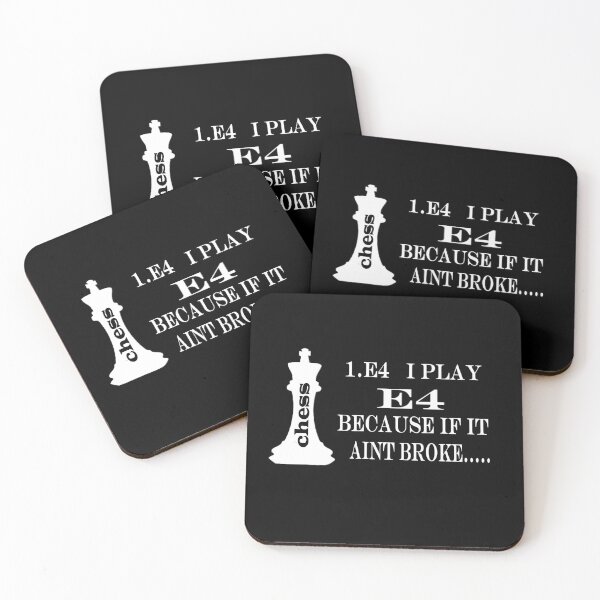 Item preview, CHESS I PLAY E4 designed and sold by onemoormove.