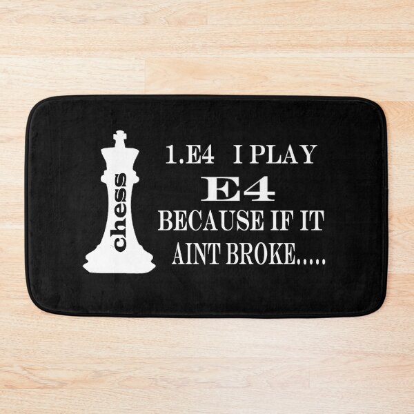 Item preview, CHESS I PLAY E4 designed and sold by onemoormove.