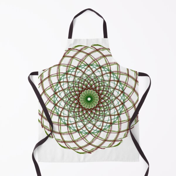 Item preview, green and brown dark flower like mandala designed and sold by eevee135.