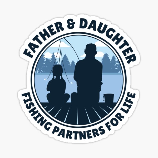 Tumbler or Car Decal Reel Great Dad Stickers Fishing Fathers Day Gift