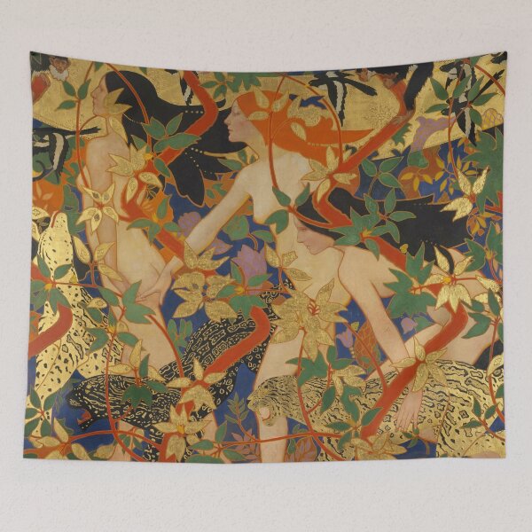 Item preview, DIANA AND HER NYMPHS - ROBERT BURNS designed and sold by arthistoryfever.