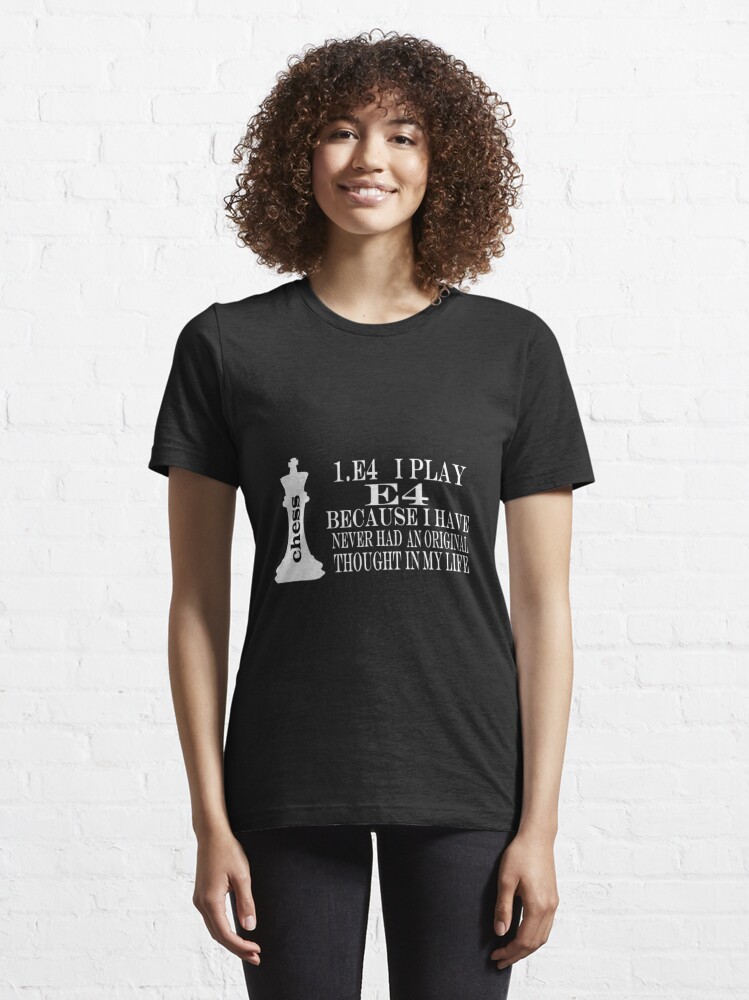 Ruy Lopez Chess T-shirt – Zero Blunders
