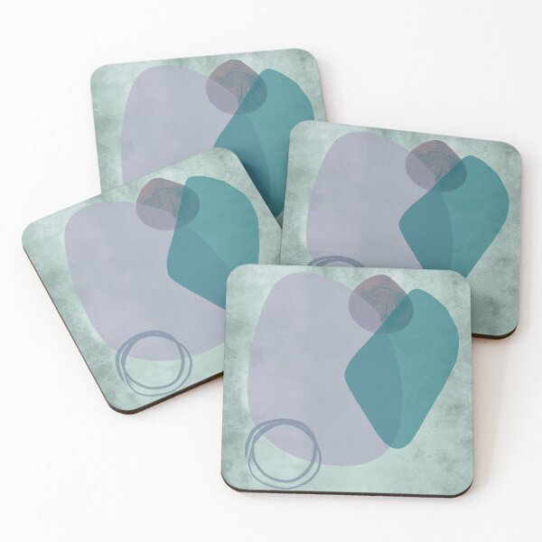 Item preview, Organic Color Shapes Modern Art Design designed and sold by NancyMerkle.