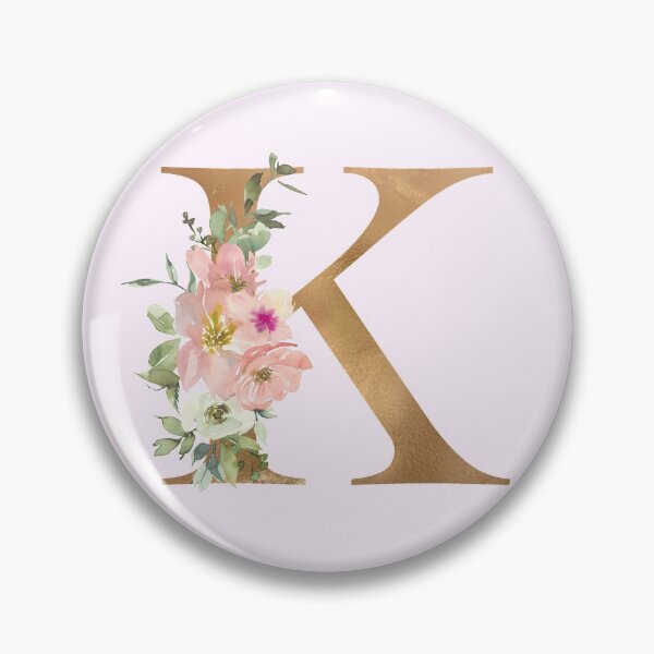 Item preview, Letter K Monogram designed and sold by WisdomInspired.