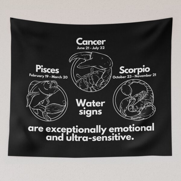 Item preview, A Zodiac Sign Test Water signs designed and sold by RetComly.