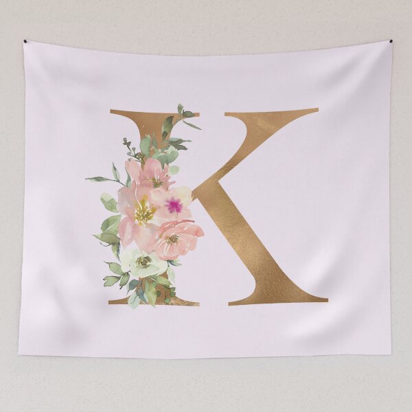 Item preview, Letter K Monogram designed and sold by WisdomInspired.