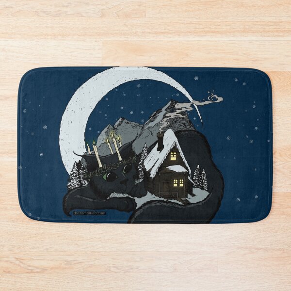 Item preview, Yule Cat Jólakötturinn by The Zombified designed and sold by thezombified.