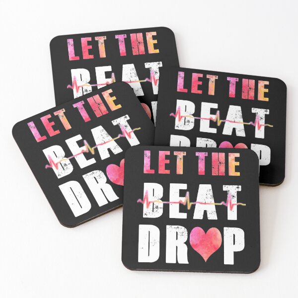 Item preview, Let The Beat Drop - Heartbeat designed and sold by KristyBDesigns.