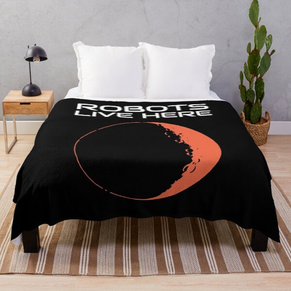 Item preview, City On Mars Robots Live Here designed and sold by OldCamp.