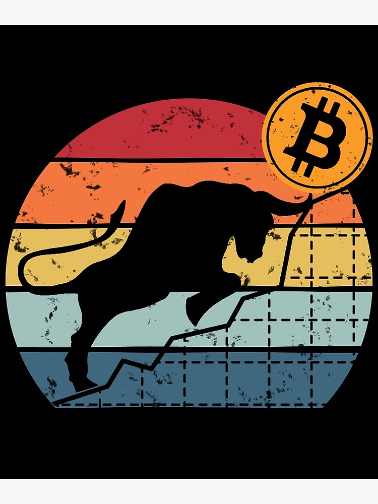 Crypto In Bitcoin We Trust Digital Money Btc Vintage Vector T-shirt