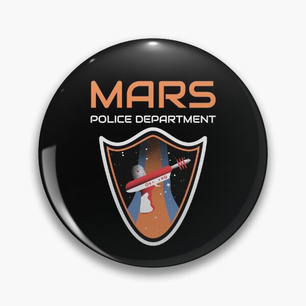 Item preview, City On Mars Police Department designed and sold by OldCamp.