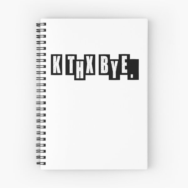 Item preview, Kthxbye - White designed and sold by BusyMonkeys.