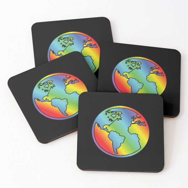 Item preview, Rainbow Earth LGBTQ designed and sold by OldDannyBrown.