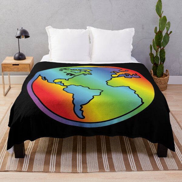 Item preview, Rainbow Earth LGBTQ designed and sold by OldDannyBrown.