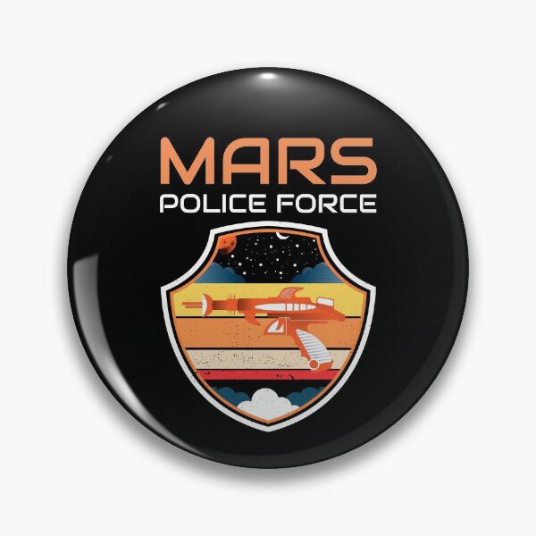 Item preview, City On Mars Police Force designed and sold by OldCamp.