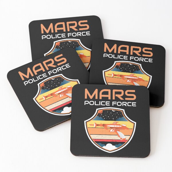 Item preview, City On Mars Police Force designed and sold by OldCamp.
