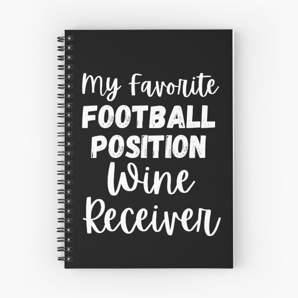 Item preview, My Favorite Football Position Wine Receiver - White - by Boo-da-chay designed and sold by Boo-da-chay.