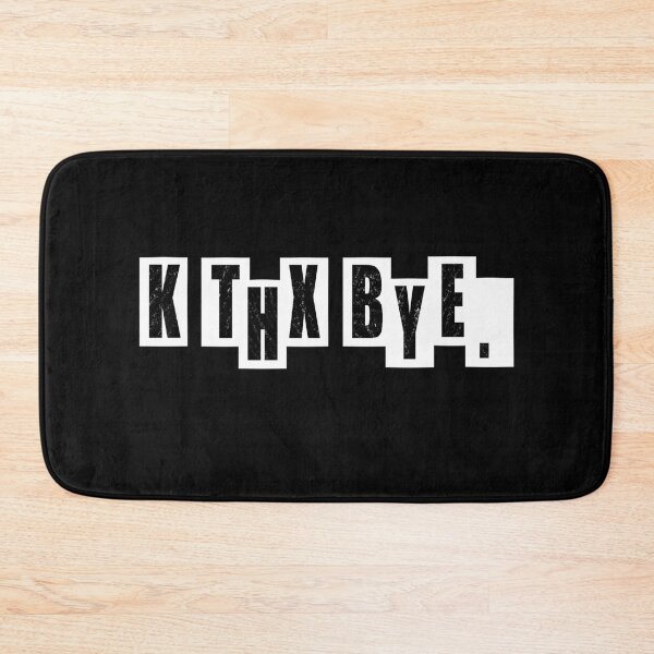 Item preview, Kthxbye - Black designed and sold by BusyMonkeys.