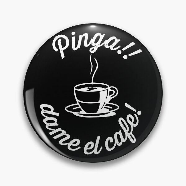 Item preview, Pinga dame el cafe designed and sold by Rustic Valley Studio.