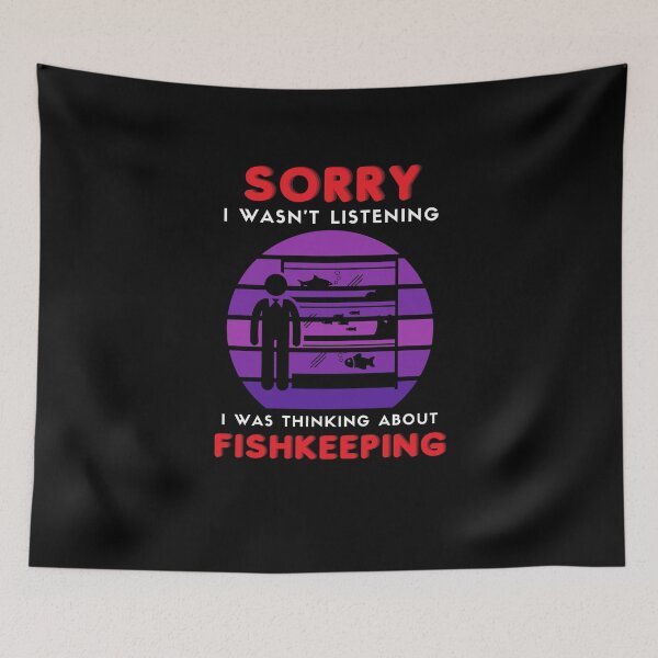 Item preview, Fish Keeping Aquarium | Aquarist Fish Tank Fishkeeper Retro designed and sold by trendo.