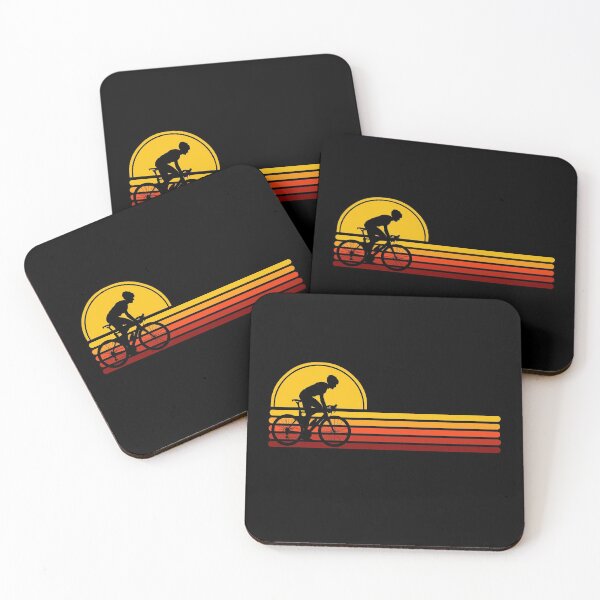 Item preview, Cyclist Gravel Biker - Yellow Sunset designed and sold by HeatherPore.