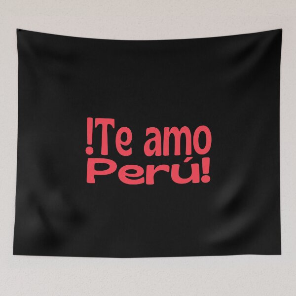 Item preview, Te amo Peru designed and sold by Tecnofa.