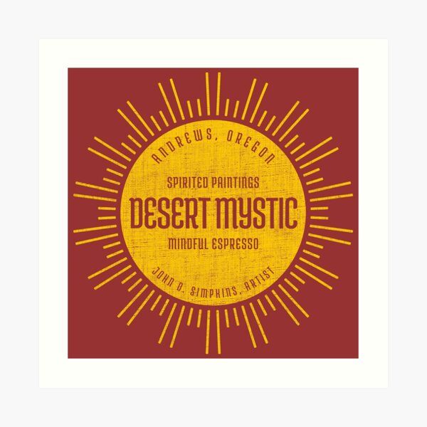 Desert Mystic Art Print