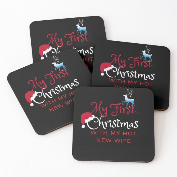 Item preview,  My First Christmas with My New Hot Wife designed and sold by Beluved.