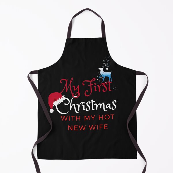 Item preview, My First Christmas with My New Hot Wife designed and sold by Beluved.