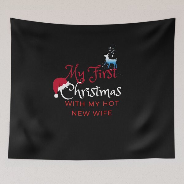 Item preview,  My First Christmas with My New Hot Wife designed and sold by Beluved.