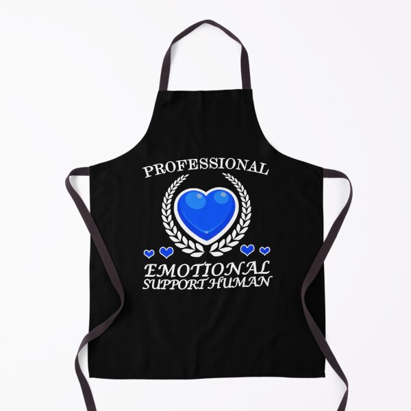 Item preview, Professional Emotional Support Human – Certified Blue Heart Care Therapist  designed and sold by The Green Corner.