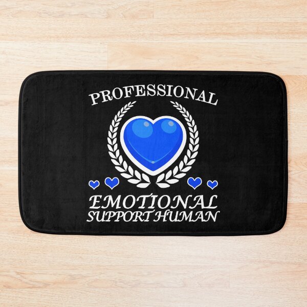 Item preview, Professional Emotional Support Human – Certified Blue Heart Care Therapist  designed and sold by The Green Corner.