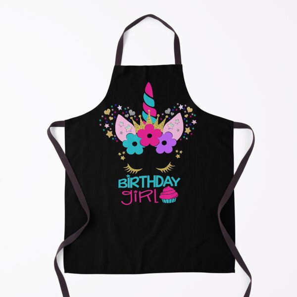 Item preview, Birthday Girl Afrocorn Unicorn Cupcake Rainbow Unicorn Baking Cake Funny Unicorn designed and sold by Black Queens.