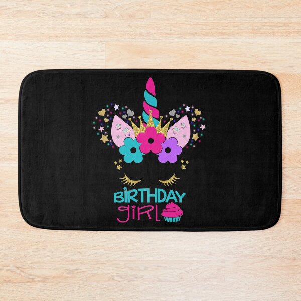 Item preview, Birthday Girl Afrocorn Unicorn Cupcake Rainbow Unicorn Baking Cake Funny Unicorn designed and sold by Black Queens.