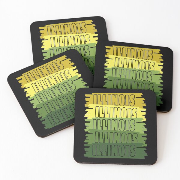 Item preview, Illinois State Name designed and sold by MoonsmileProd.