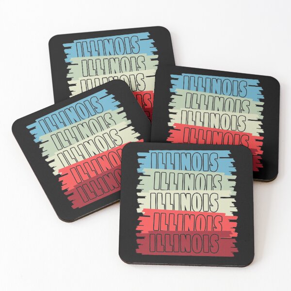 Item preview, Illinois State Name designed and sold by MoonsmileProd.