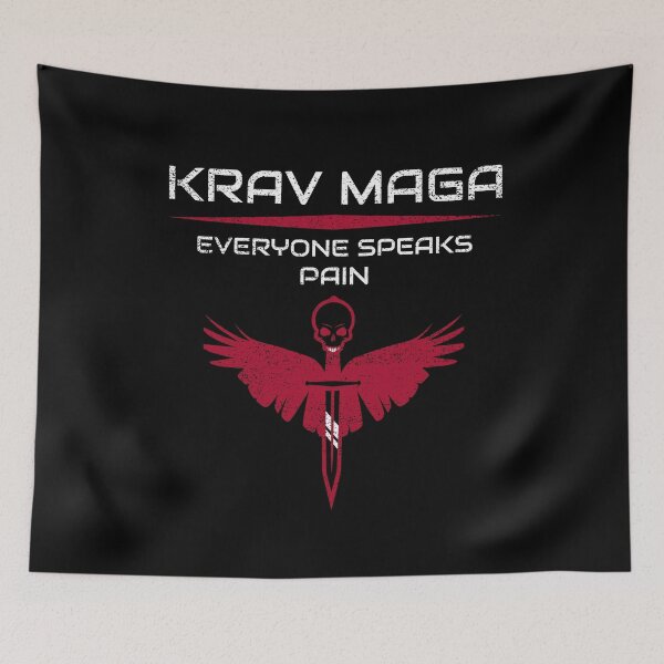 Item preview, Krav Maga Everyone Speaks Pain designed and sold by OldCamp.