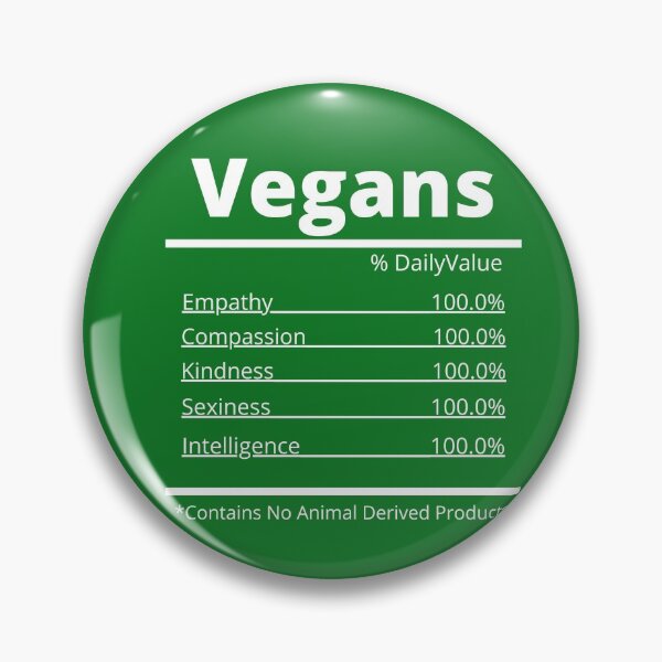 Item preview, vegan ingredients designed and sold by Hey-Nice-Shirt.
