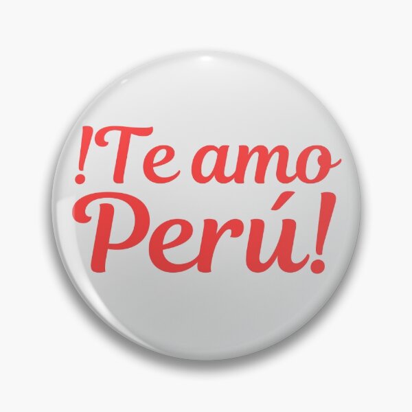 Item preview, Te amo Peru designed and sold by Tecnofa.