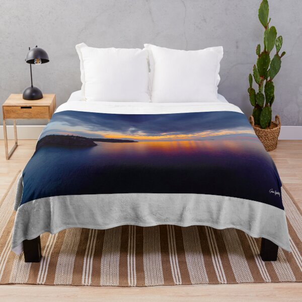 Item preview, Sunset by the rocks and water designed and sold by spurling.
