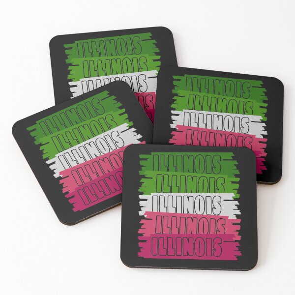 Item preview, Illinois State Name designed and sold by MoonsmileProd.