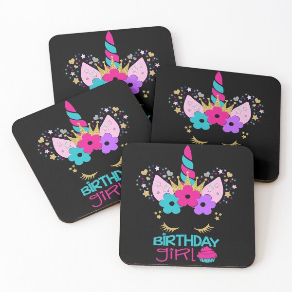 Item preview, Birthday Girl Afrocorn Unicorn Cupcake Rainbow Unicorn Baking Cake Funny Unicorn designed and sold by Black Queens.