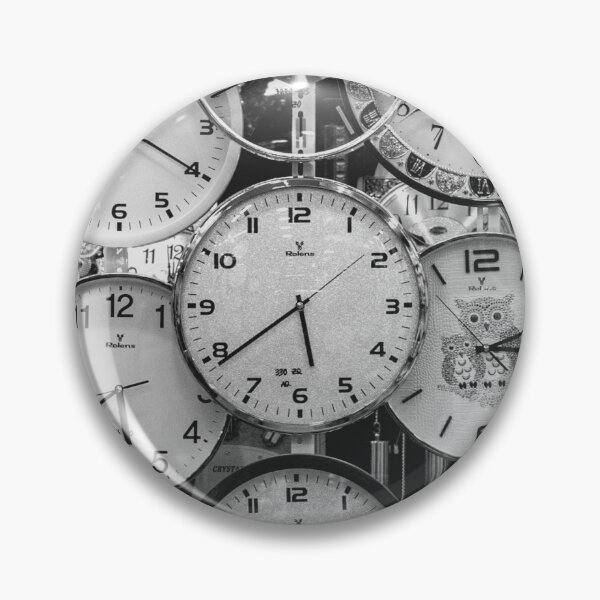 Item preview, Black & white Clocks designed and sold by NineteenthHole.