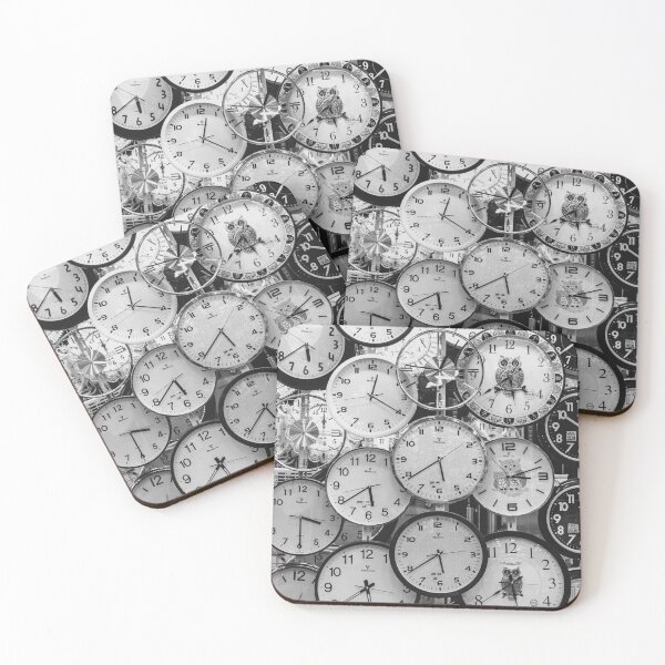 Item preview, Black & white Clocks designed and sold by NineteenthHole.