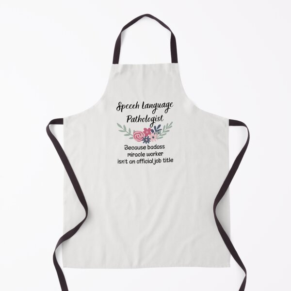 Item preview, Speech Language Pathologist Because Badass Miracle Worker Isn't An Official Job Title designed and sold by GasparArts.