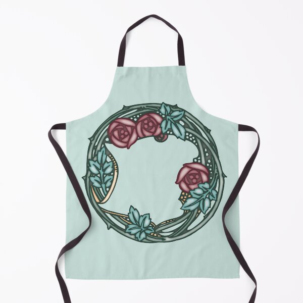 Aperçu de l'œuvre Couronne de roses Arts & Crafts créée et vendue par MiakadoArts.